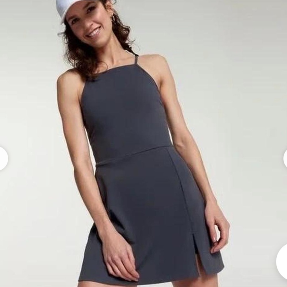 CALIA by Carrie Underwood Black Athletic Dress W/ Shorts